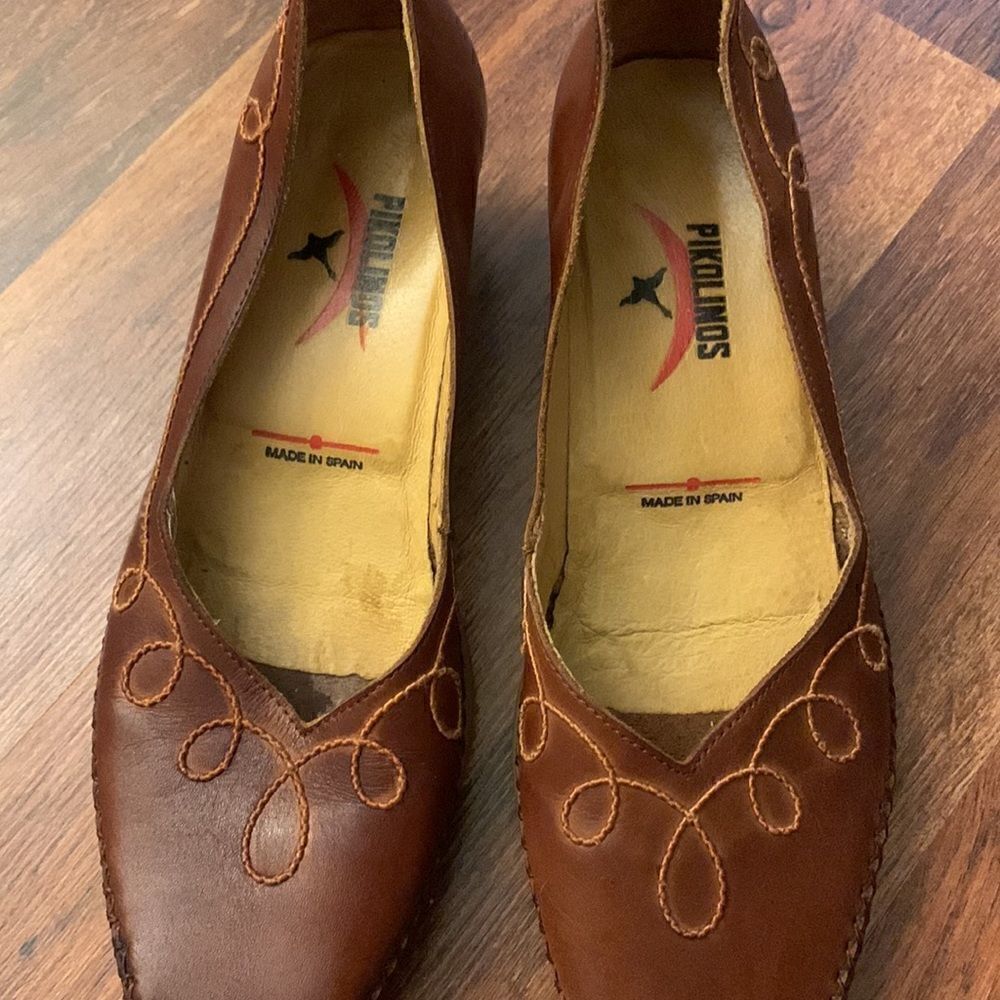 PIKOLINOS BROWN LEATHER  - Picture 5 of 8